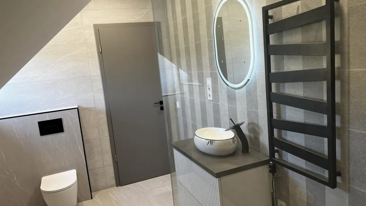 Új építésű panorámás ikerház Balatonfüreden 26. kép