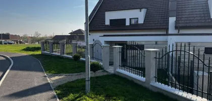 Új építésű panorámás ikerház Balatonfüreden