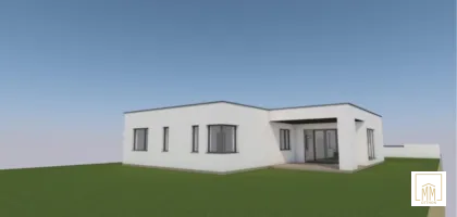 Minimál stílusú új építésű családi ház Nyírszőlős