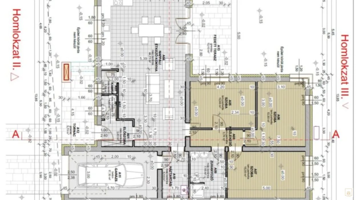 Minimál stílusú új építésű családi ház Nyírszőlős 2. kép