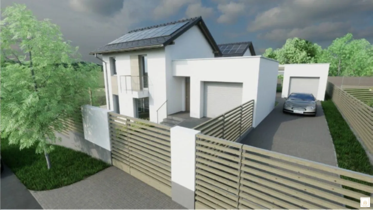 Új építésű ikerház Nyírszőlő új lakóparkjában 2. kép