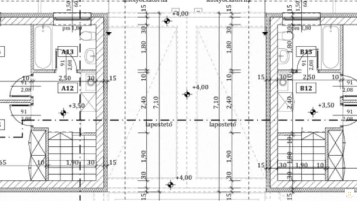 Új építésű ikerház Nyírszőlő új lakóparkjában 3. kép